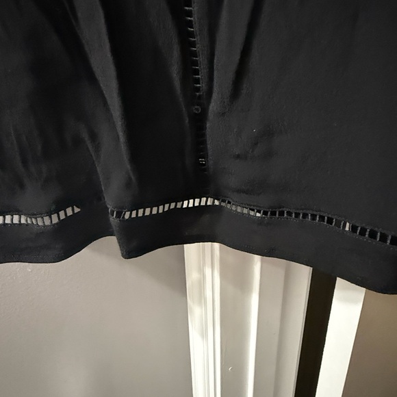 Blue Rain Elegant Black Short Sleeve dress/coverup - Picture 4 of 8